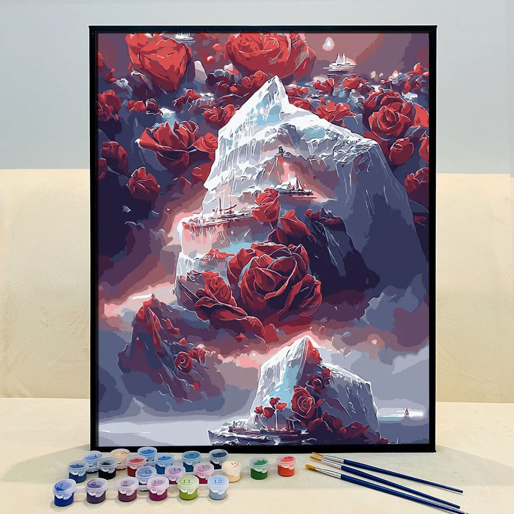 ColourMost™ DIY Painting By Numbers - Rose in the Ravine (16"x20")