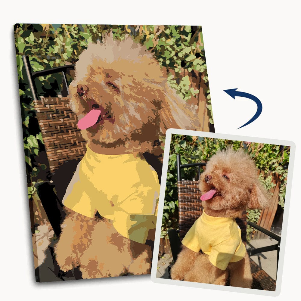 Custom Paint by Numbers Kit - Transform Memories into Art with ColourMost™