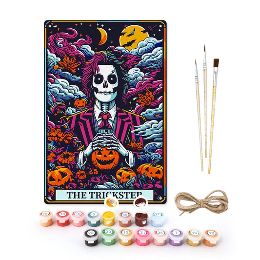 ColourMost™ Metal Bar/Posters Art Paint By Numbers- The Trickster #32 (20x30cm /7.8"x11.8")