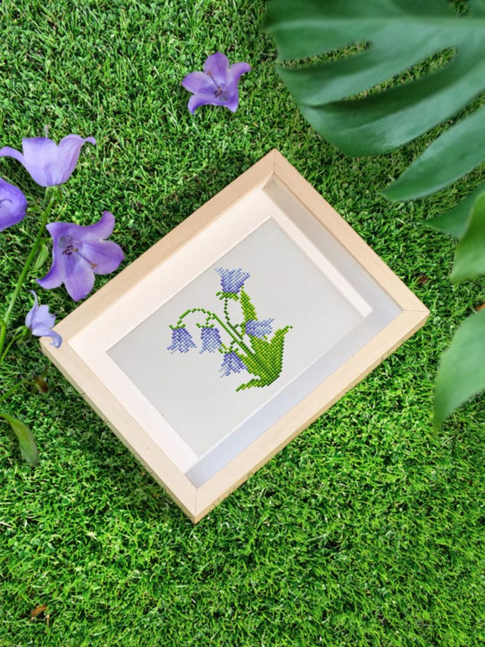 ColourMost™ Mini Diamond Painting Series #03: 'Floral Delights' - Frameless 12-in-1 Set (6"x7" / 15x18cm)
