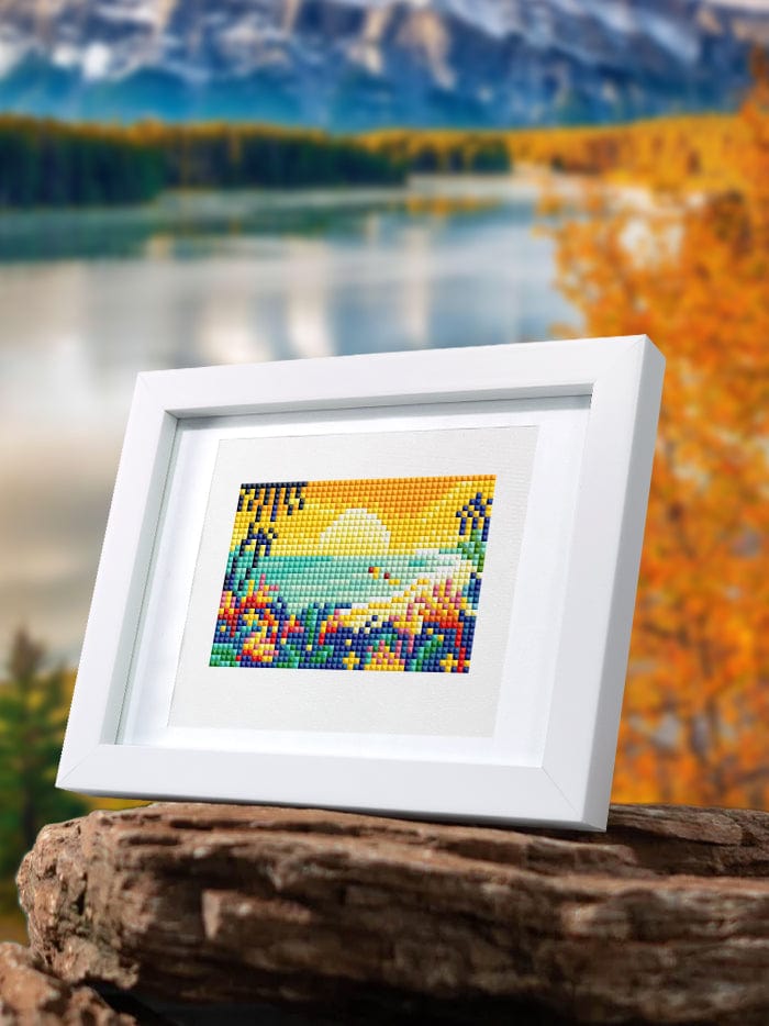 ColourMost™ Mini Diamond Painting Series #02: 'Scenic Views' - Frameless 10-in-1 Set (6"x7" / 15x18cm)