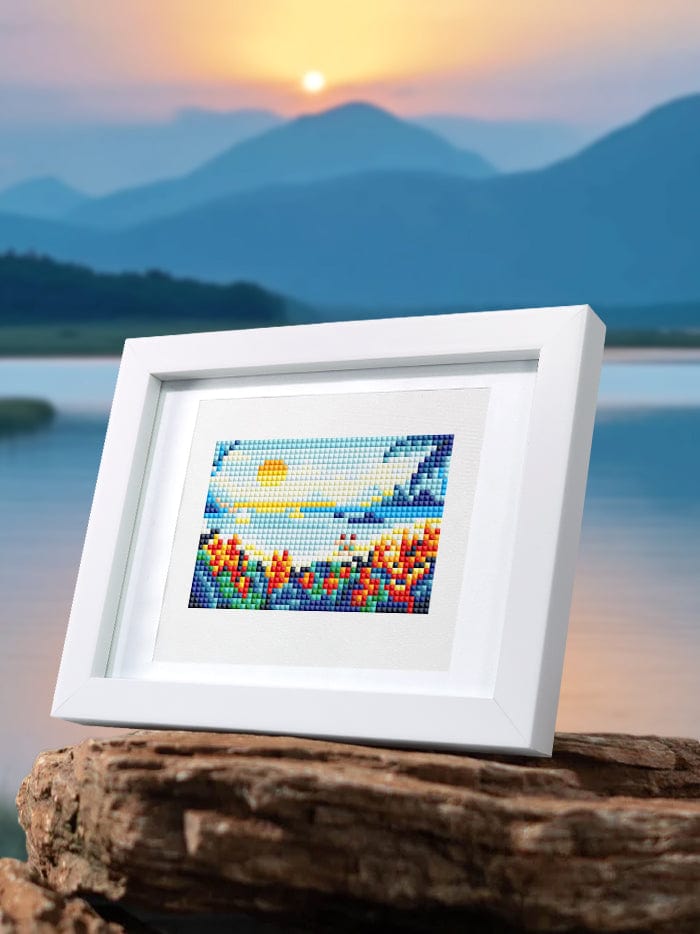 ColourMost™ Mini Diamond Painting Series #02: 'Scenic Views' - Frameless 10-in-1 Set (6"x7" / 15x18cm)