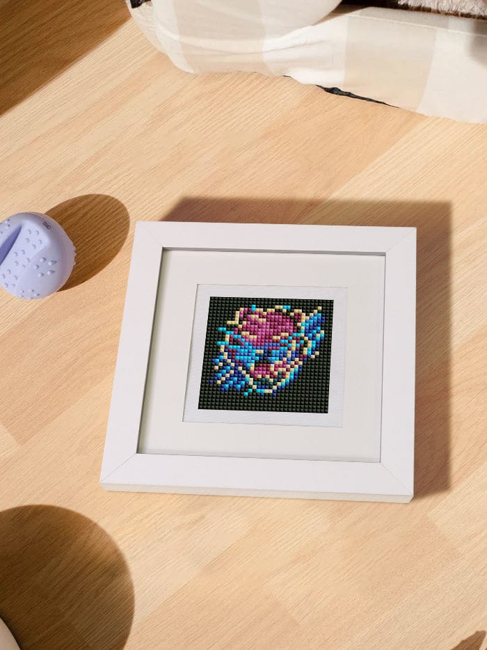 ColourMost™ Mini Diamond Painting Series #13: 'Neon Animals' - Frameless 10-in-1 Set (6"x7" / 15x18cm)