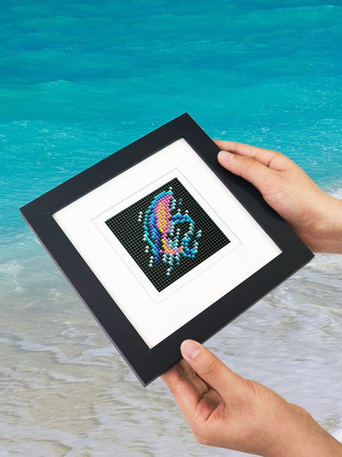 ColourMost™ Mini Diamond Painting Series #13: 'Neon Animals' - Frameless 10-in-1 Set (6"x7" / 15x18cm)
