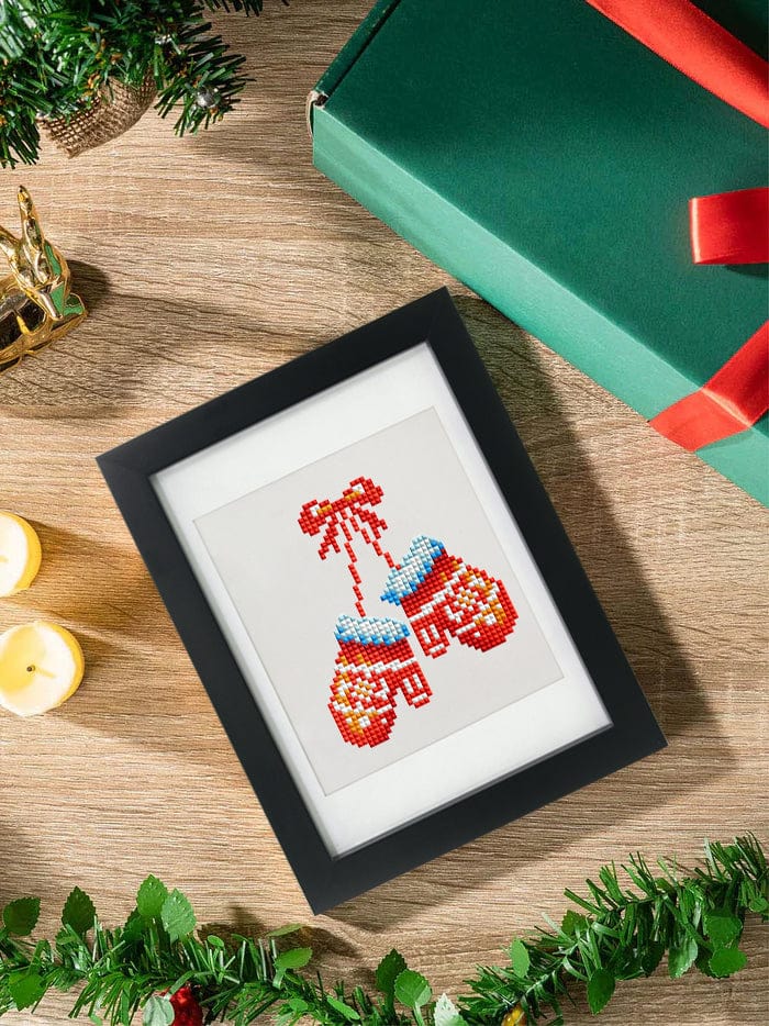 ColourMost™ Mini Diamond Painting Series #07: 'Christmas Cheer 1' - Frameless 12-in-1 Set (6"x7" / 15x18cm)