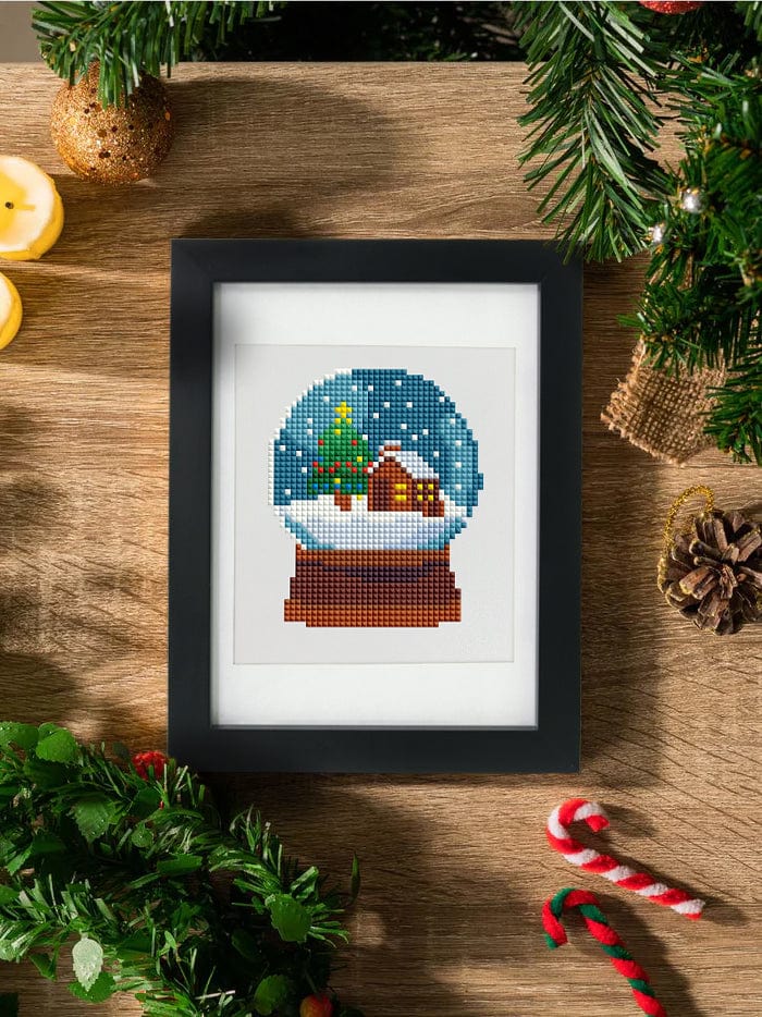 ColourMost™ Mini Diamond Painting Series #07: 'Christmas Cheer 1' - Frameless 12-in-1 Set (6"x7" / 15x18cm)