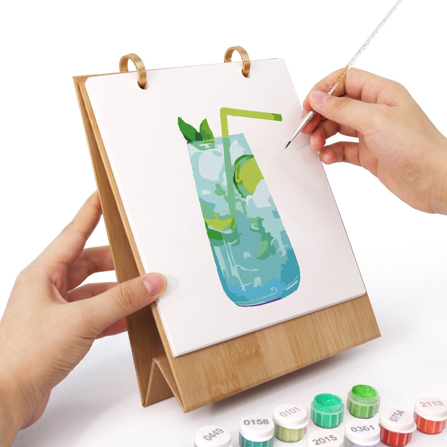 ColourMost™ 2026 Desk Calendar Series – Drinks /Paint by Numbers(18.2cm x 22.5cm)
