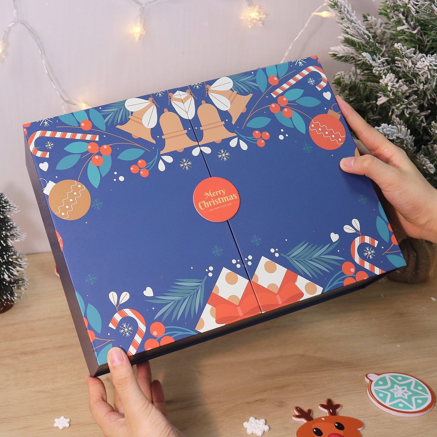 ColourMost™ Christmas Surprise Gift Box 🎄 – Paint by Numbers Edition C