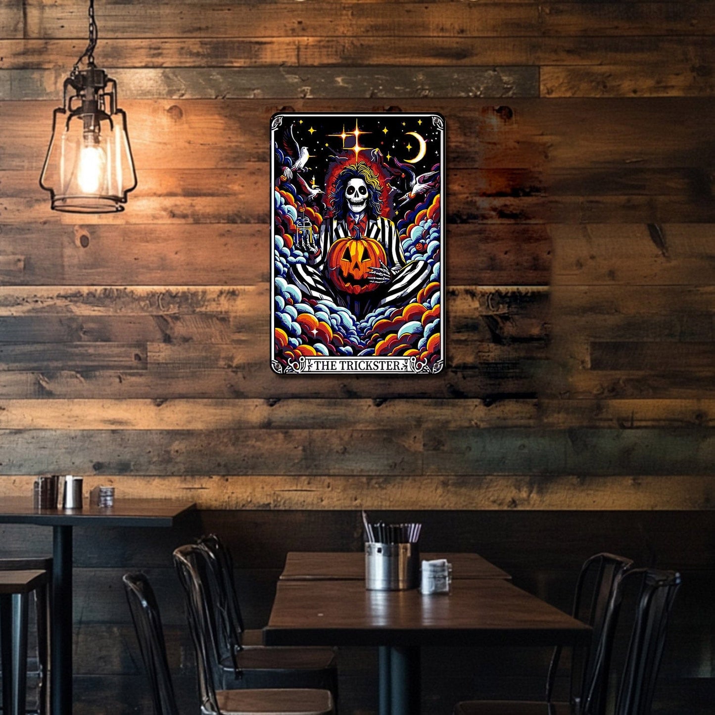 ColourMost™ Metal Bar/Posters Art Paint By Numbers- The Trickster #28 (20x30cm /7.8"x11.8")