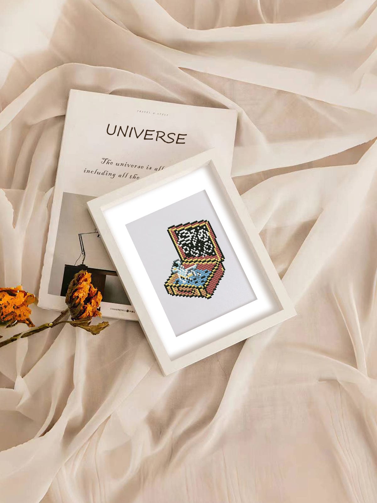 ColourMost™ Mini Diamond Painting Series #04: 'Cosmic Wonders' - Frameless 12-in-1 Set (6"x7" / 15x18cm)