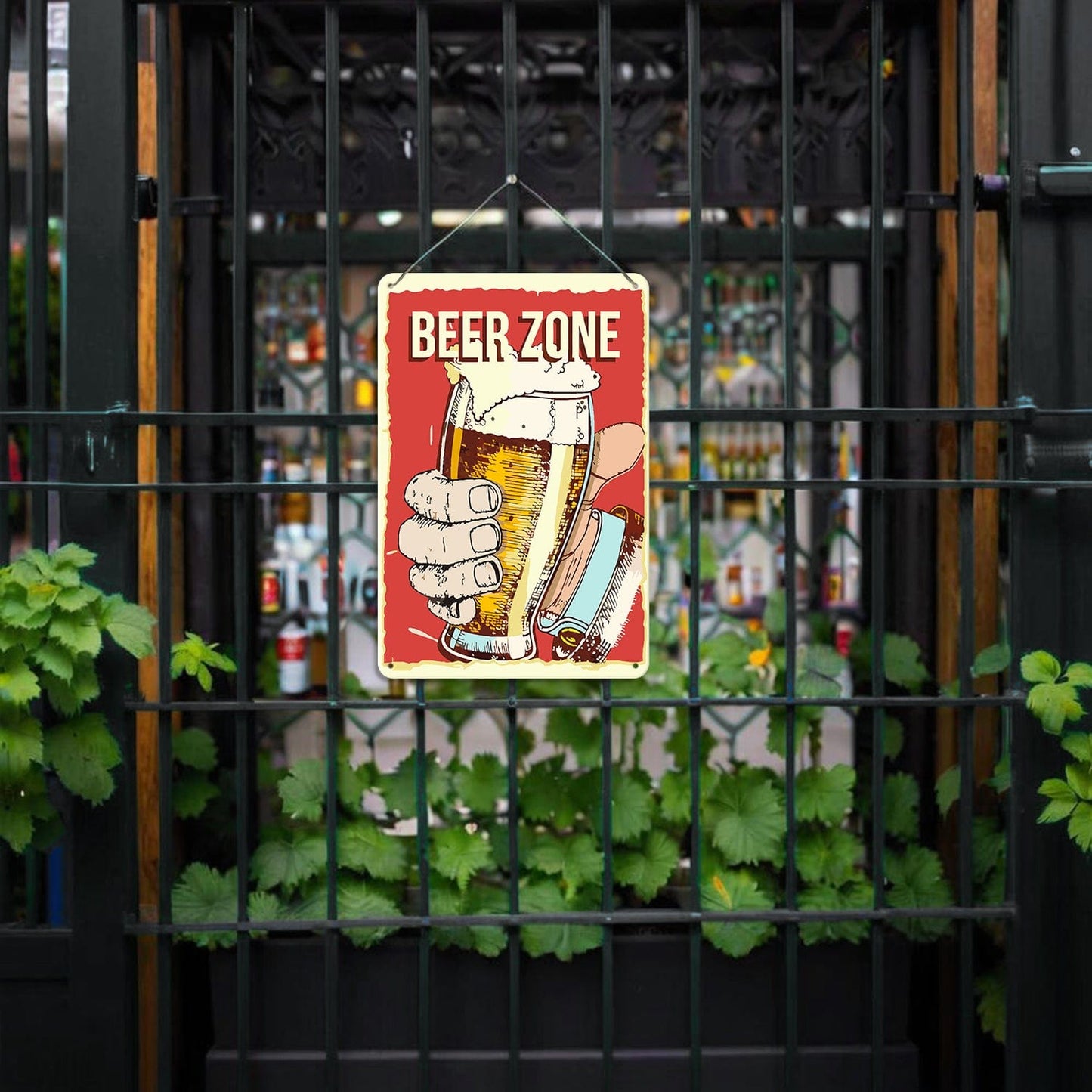 ColourMost™ Metal Bar/Posters Art Paint By Numbers- Beer Zone Cheers #03 (20x30cm /7.8"x11.8")