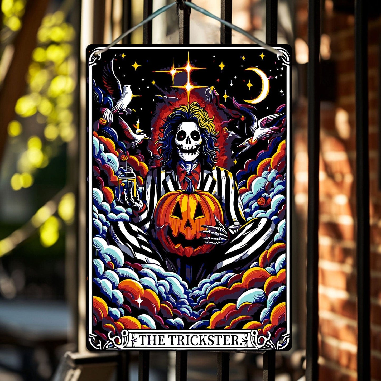 ColourMost™ Metal Bar/Posters Art Paint By Numbers- The Trickster #28 (20x30cm /7.8"x11.8")