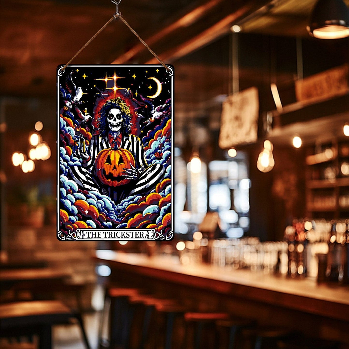 ColourMost™ Metal Bar/Posters Art Paint By Numbers- The Trickster #28 (20x30cm /7.8"x11.8")
