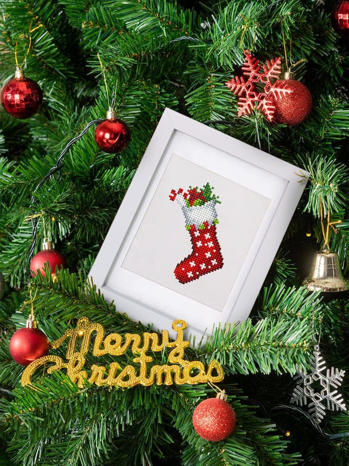 ColourMost™ Mini Diamond Painting Series #08: 'Christmas Cheer 2' - Frameless 12-in-1 Set (6"x7" / 15x18cm)