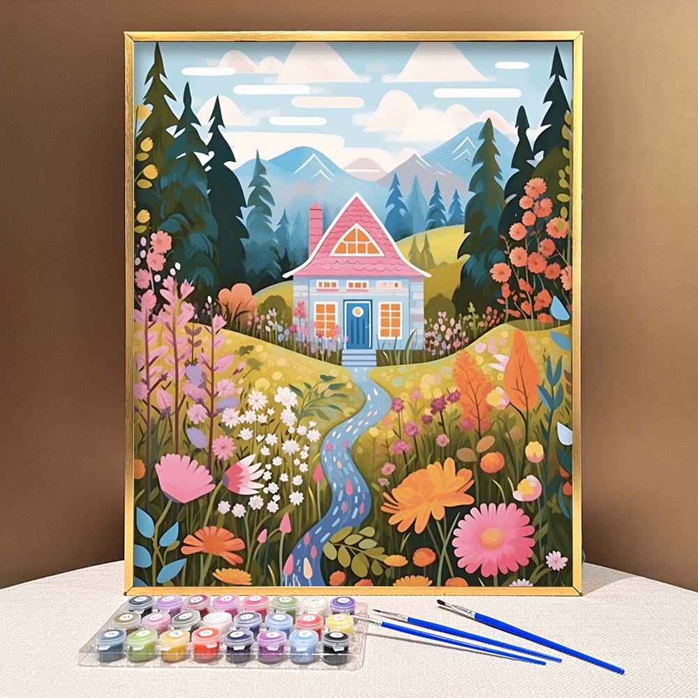 "Wilderness Retreat" Series by ColourMost™ #02 | Original Paint by Numbers