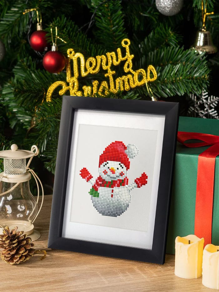 ColourMost™ Mini Diamond Painting Series #08: 'Christmas Cheer 2' - Frameless 12-in-1 Set (6"x7" / 15x18cm)
