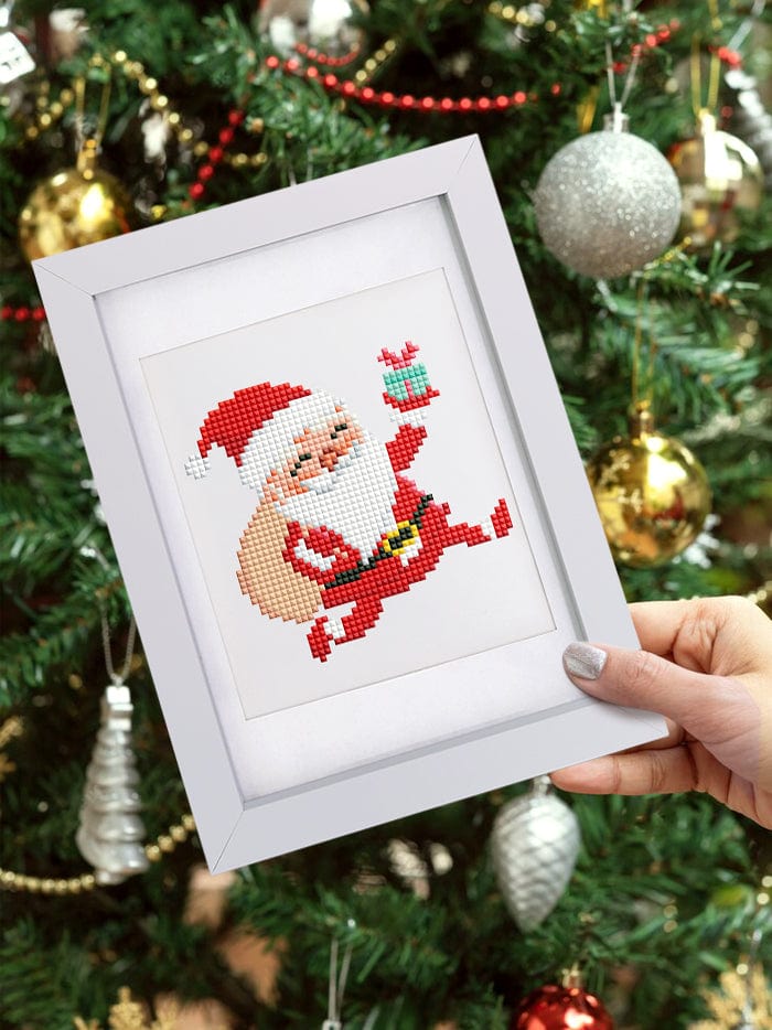 ColourMost™ Mini Diamond Painting Series #09: 'Christmas Cheer 3' - Frameless 12-in-1 Set (6"x7" / 15x18cm)