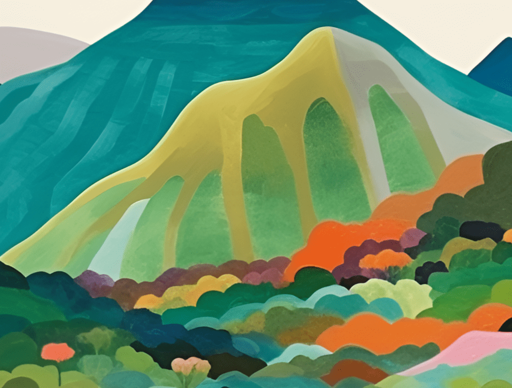 "Colorful Mountains" Series by ColourMost™ #14 | Original Paint by Numbers | Also ship to UK, CA, AU, and NZ