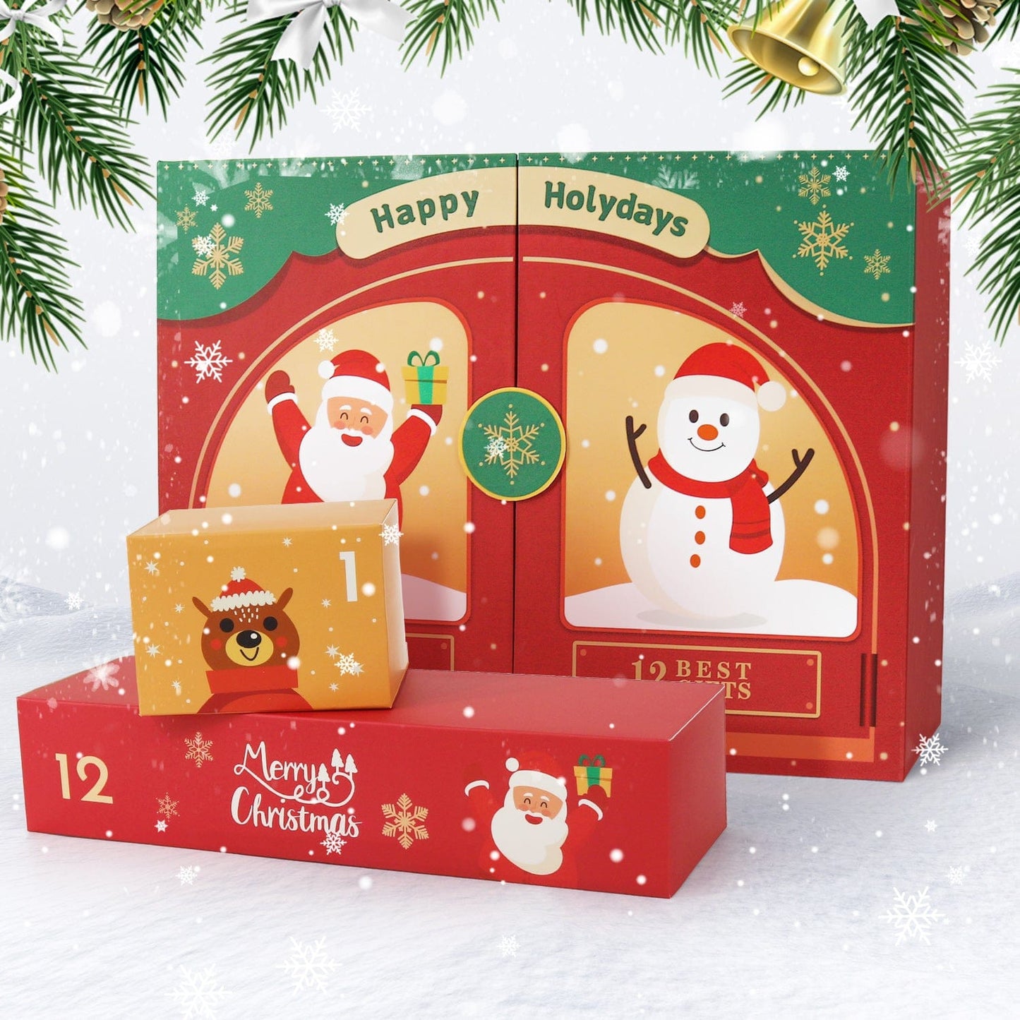 ColourMost™ Christmas Surprise Gift Box 🎄 – Paint by Numbers Edition D