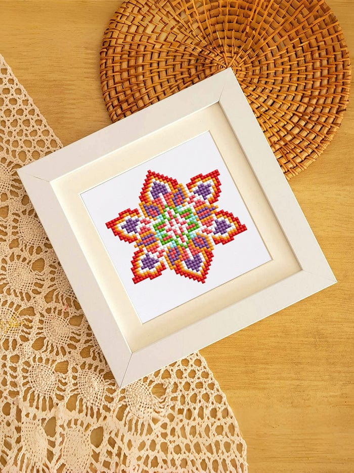 ColourMost™ Mini Diamond Painting Series #14: 'Mandala Magic' - Frameless 12-in-1 Set (6"x7" / 15x18cm)
