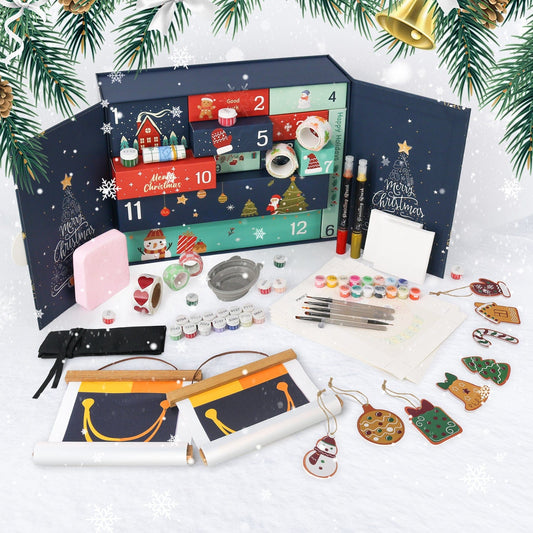 ColourMost™ Christmas Surprise Gift Box 🎄  – Paint by Numbers Edition A