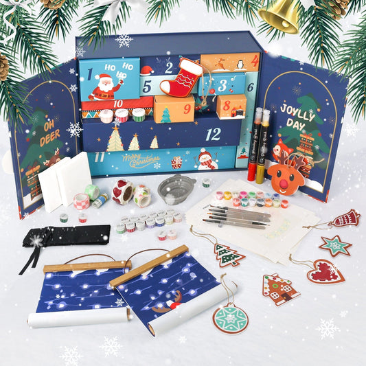 ColourMost™ Christmas Surprise Gift Box 🎄  – Paint by Numbers Edition C