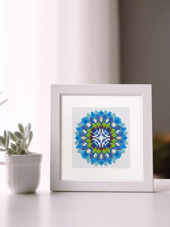 ColourMost™ Mini Diamond Painting Series #14: 'Mandala Magic' - Frameless 12-in-1 Set (6"x7" / 15x18cm)