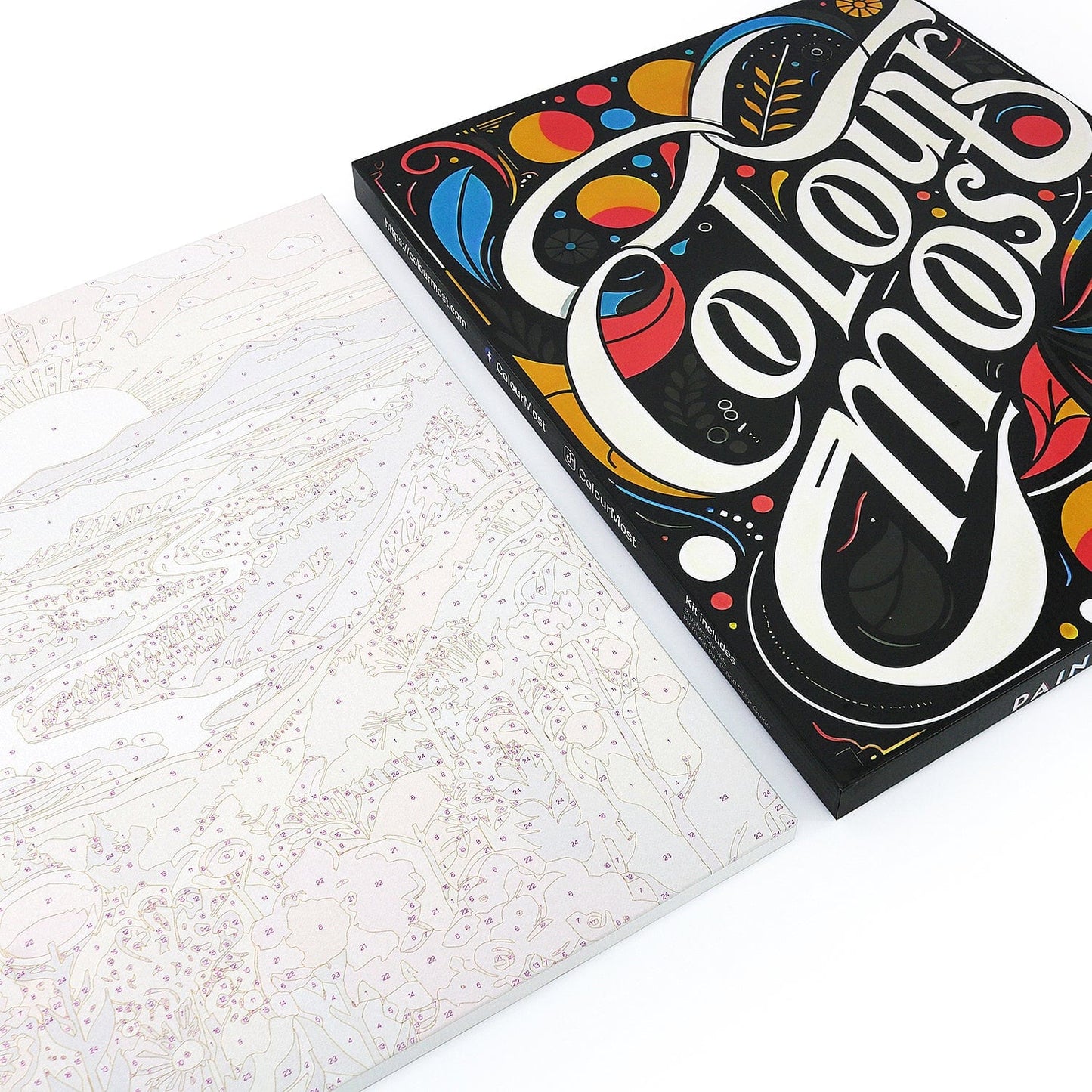 Sweet Scoops Series – Paint by Numbers Kits for Adults | DIY Art for Dessert Lovers