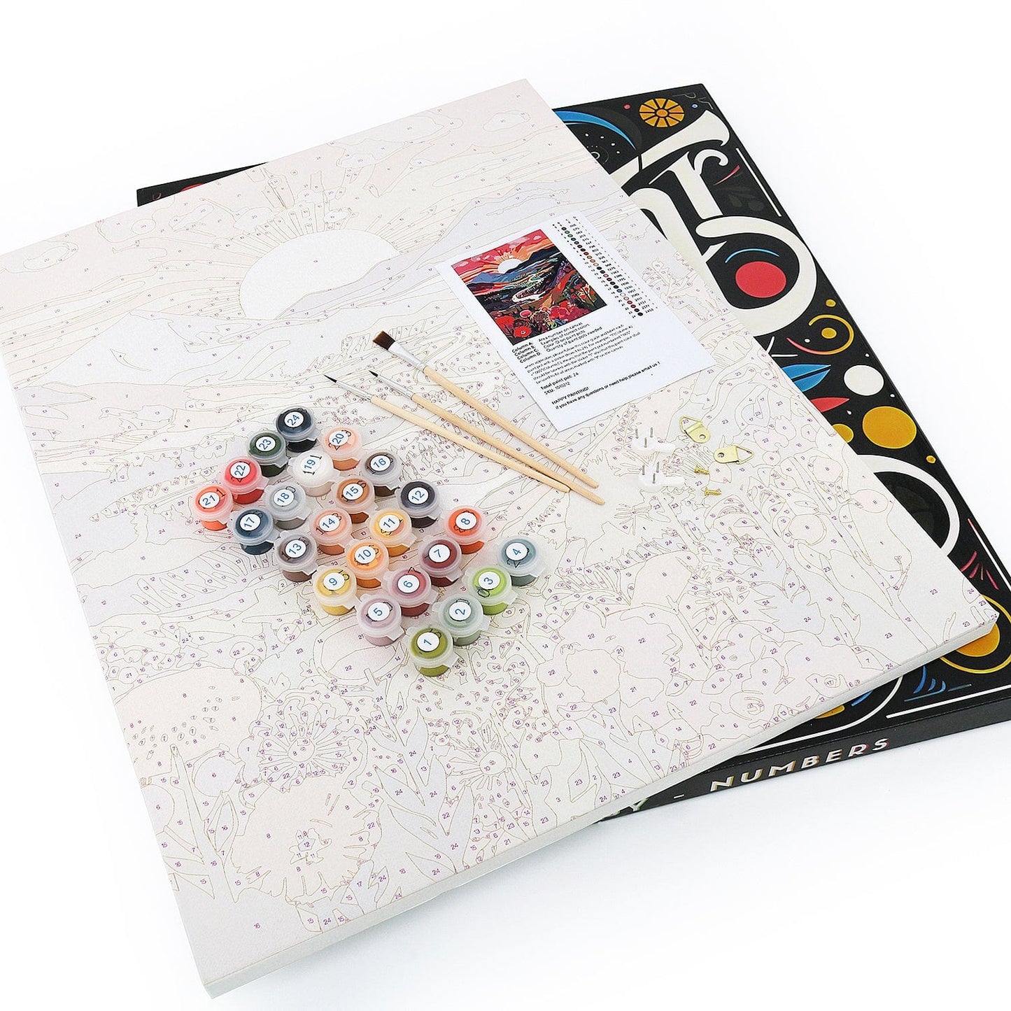 Sweet Scoops Series – Paint by Numbers Kits for Adults | DIY Art for Dessert Lovers