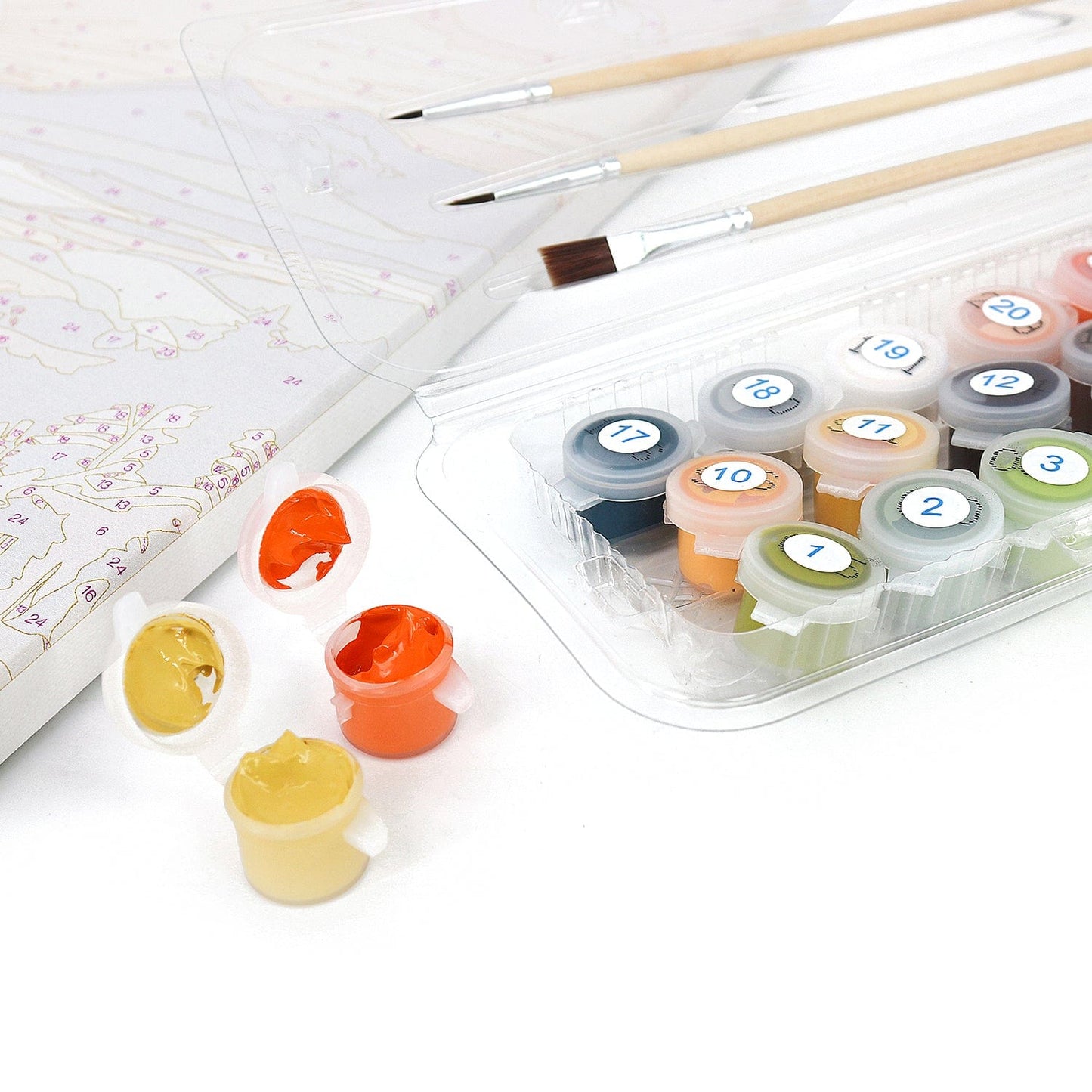 Sweet Scoops Series – Paint by Numbers Kits for Adults | DIY Art for Dessert Lovers