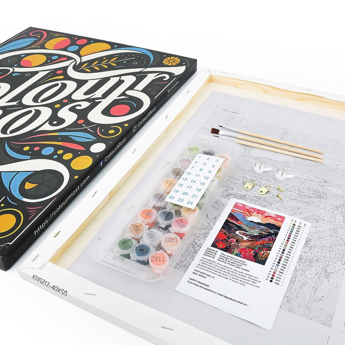 Sweet Scoops Series – Paint by Numbers Kits for Adults | DIY Art for Dessert Lovers