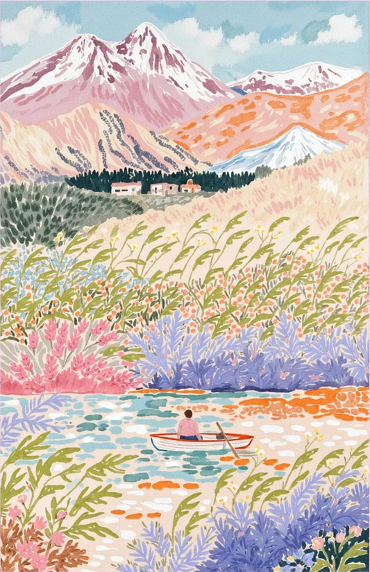 Still Waters – Paint by Numbers Kit for Adults | Calm, Nature-Inspired DIY Art