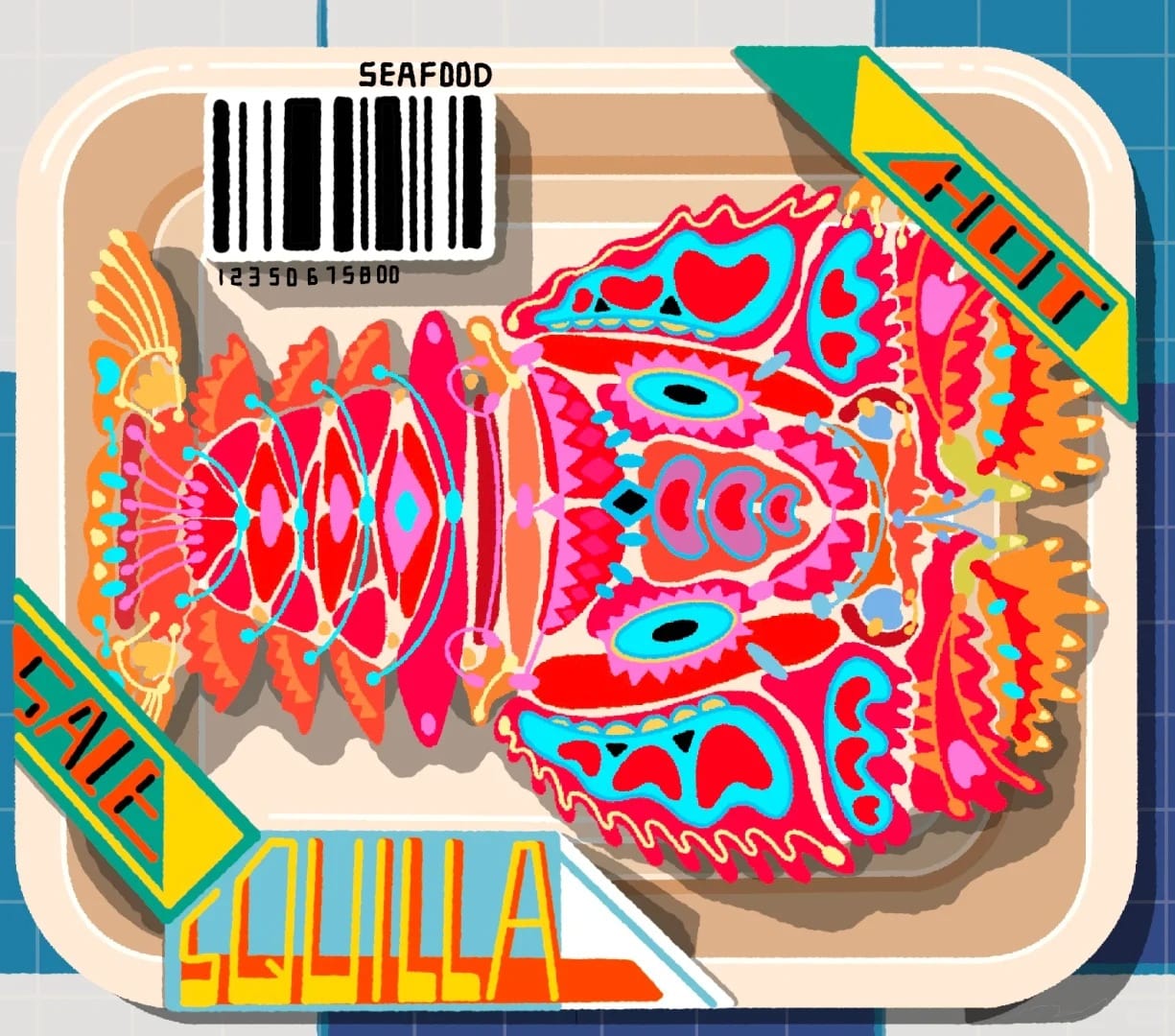 Pop Lobster – Paint by Numbers Kit | Bold DIY Art for Modern Walls & Creative Minds