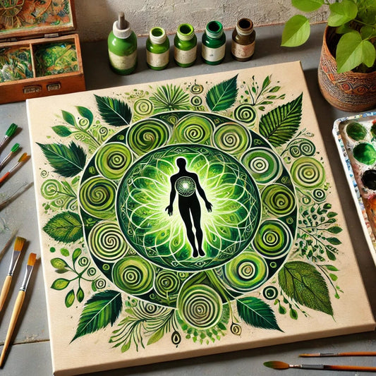 "Serenity Mandalas" Series - Self-care Z03#02 | Original 🎨 Paint by Numbers | 💎 Diamond Painting (16"x16" / 40x40cm)