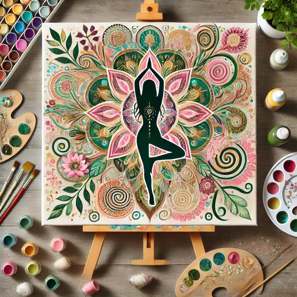 "Serenity Mandalas" Series - Self-care Z03#24 | Original 🎨 Paint by Numbers | 💎 Diamond Painting (16"x16" / 40x40cm)