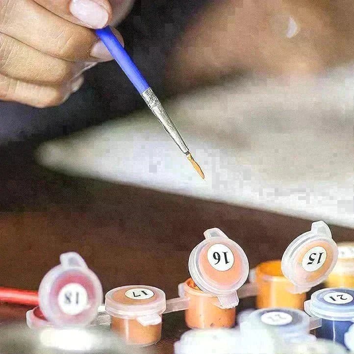 "Colorful Mountains" Series by ArtVibe™ #13 | Original Paint by Numbers - ArtVibe Paint by Numbers