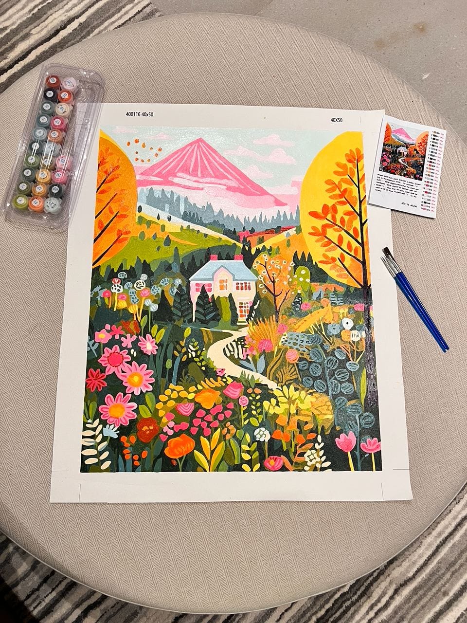 "Wilderness Retreat" Series by ColourMost™ #01 | Original Paint by Numbers