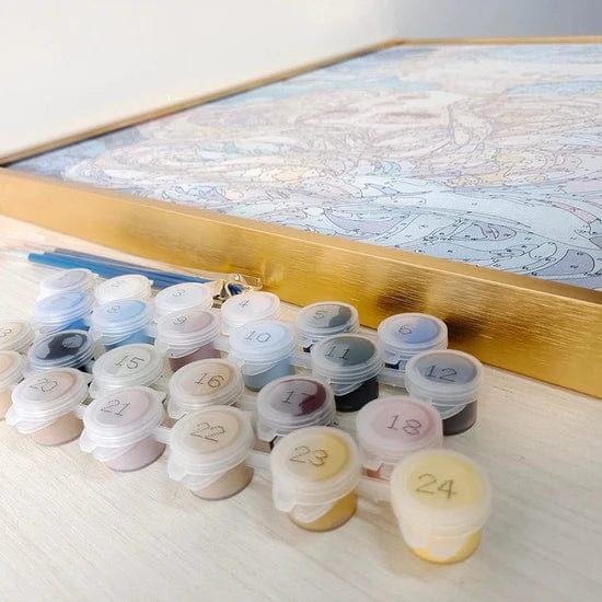 DIY Painting By Numbers -Flowers