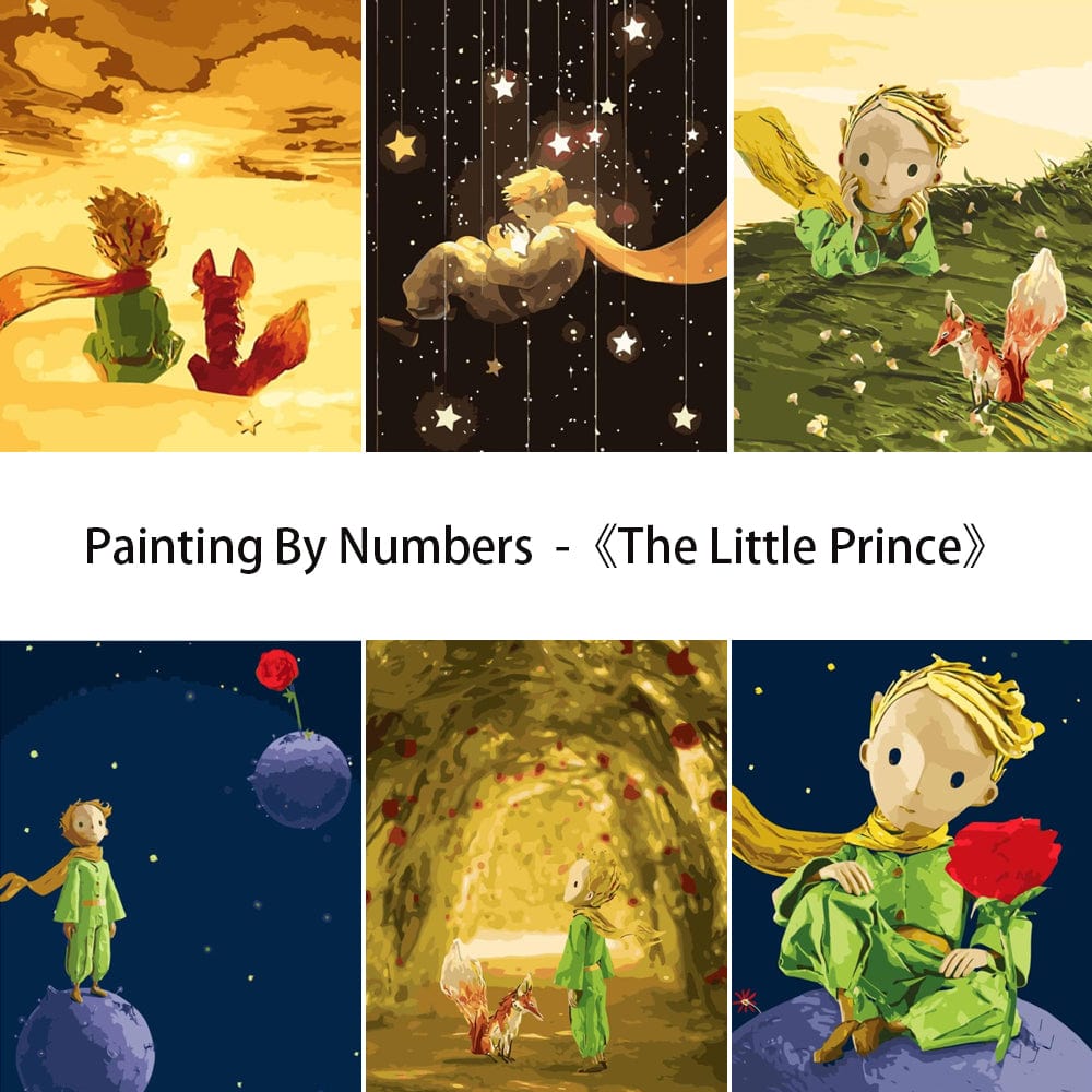 DIY Painting By Numbers - The Little Prince (16"x20" / 40x50cm)
