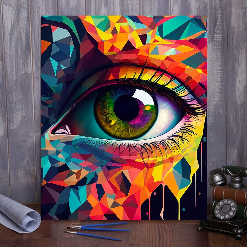 ColourMost™ Mystical Eyes Collection (EXCLUSIVE) - Pop Art Gaze (16"x20")