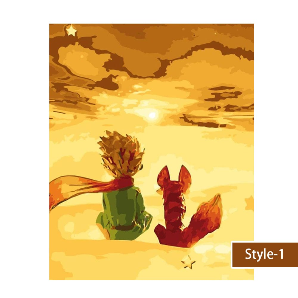 DIY Painting By Numbers - The Little Prince (16"x20" / 40x50cm)