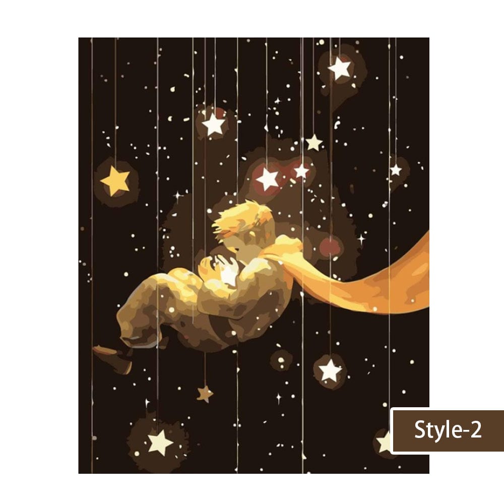 DIY Painting By Numbers - The Little Prince (16"x20" / 40x50cm)