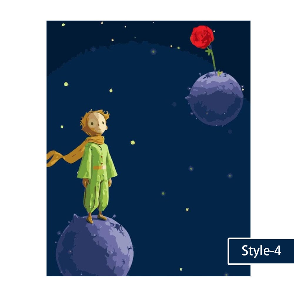 DIY Painting By Numbers - The Little Prince (16"x20" / 40x50cm)