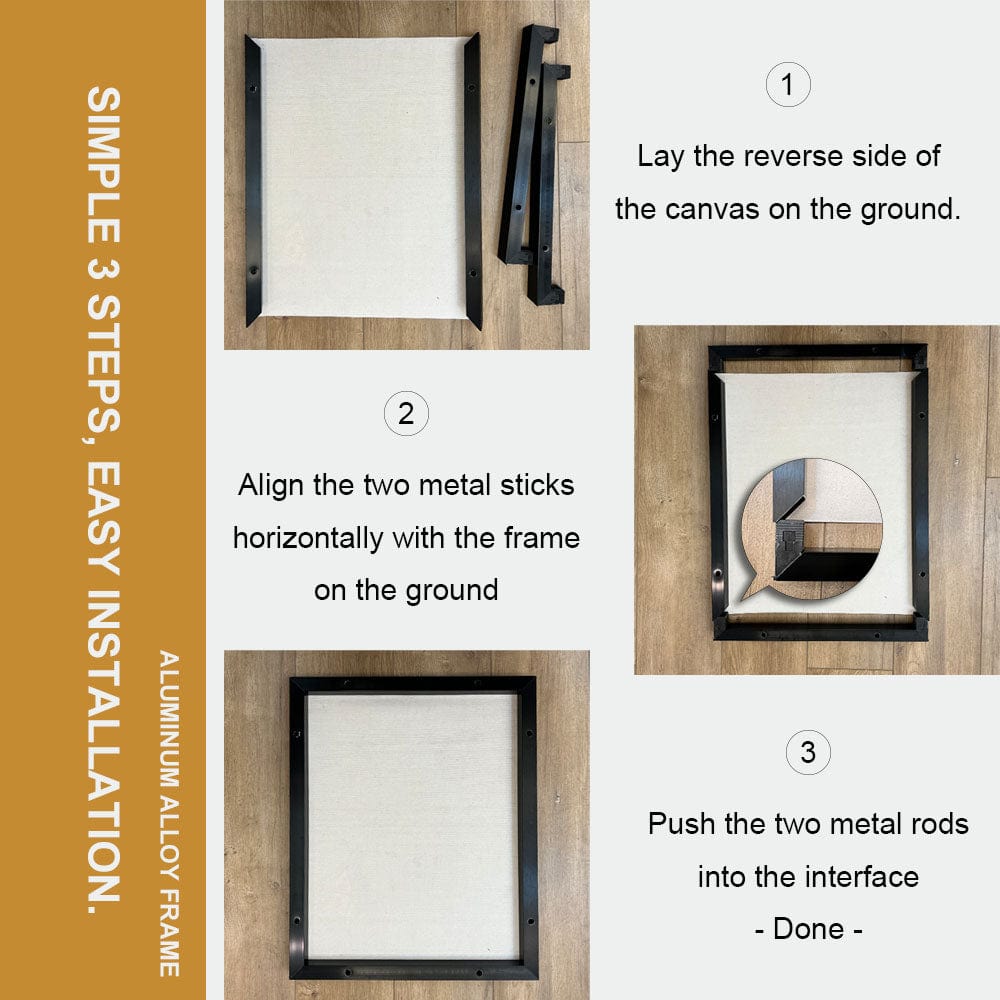 DIY Painting By Numbers -Chairs