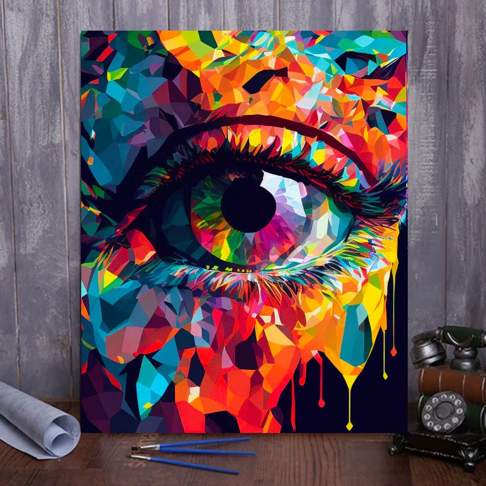 ColourMost™ Mystical Eyes Collection (EXCLUSIVE) - Diamond Gaze (16"x20")