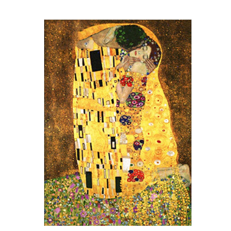 DIY Painting By Numbers -Couple (16"x20" / 40x50cm)