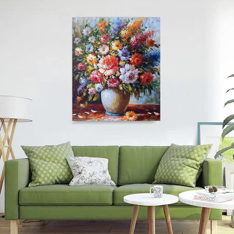 DIY Painting By Numbers -Flowers