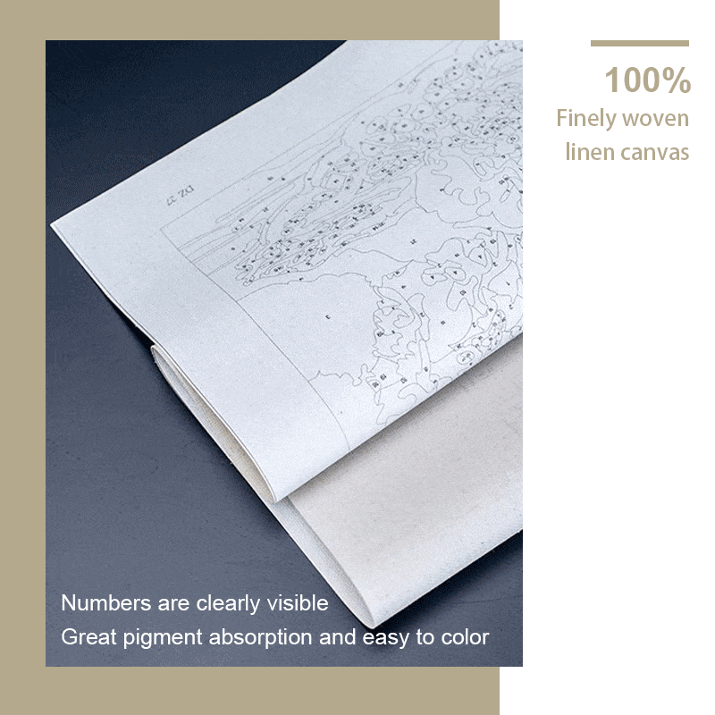 DIY Painting By Numbers - Moonlight