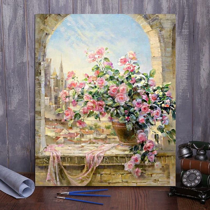 DIY Painting By Numbers - Flower