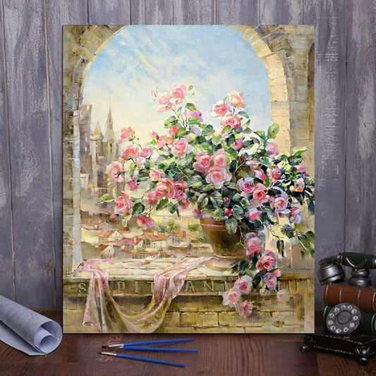 DIY Painting By Numbers - Flower